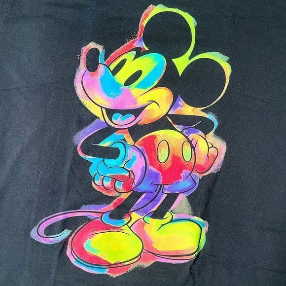 DISNEY | Psychedelic Mickey Tee | XL - Picture 3 of 4